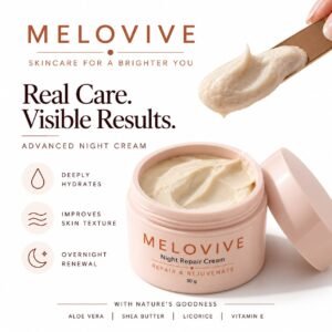 Melovive Advanced Night Cream - Overnight Renewal Complex